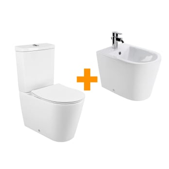 Pack inodoro + bide Urby Plus Unisan Sanindusa