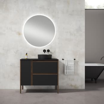 Mueble de baño con encimera HDF compatech Icon Visobath