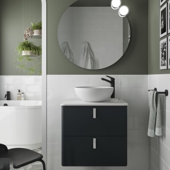 Mueble de baño con encimera Uniiq Salgar