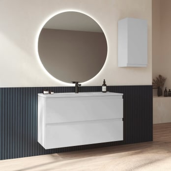 Mueble de baño MDF lacado Vilma Bruntec