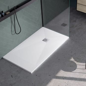 Plato de ducha de resina Design Basic St Bruntec