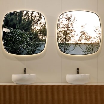 Espejo de baño con luz LED Catania Ledimex
