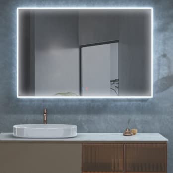Espejo de baño con luz LED Boston Ledimex