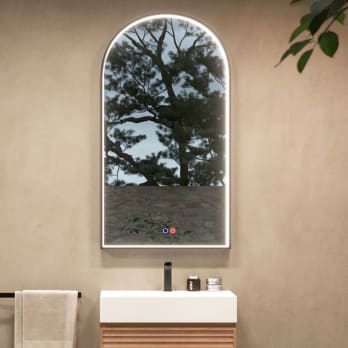 Espejo arco con luz LED Roma Ledimex