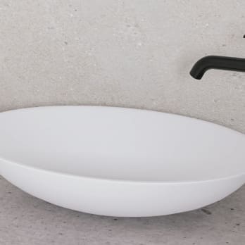 Lavabo sobre encimera Astra Solid fondo reducido Art and Bath