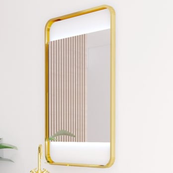 Espejo de baño con luz LED Sansa Bruntec