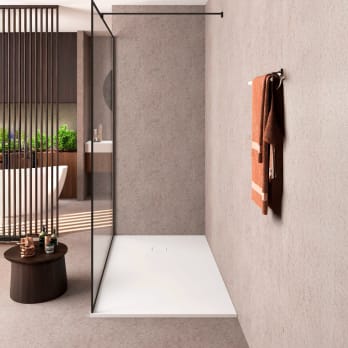 Plato de ducha Solid Surface Perseo Hidronatur