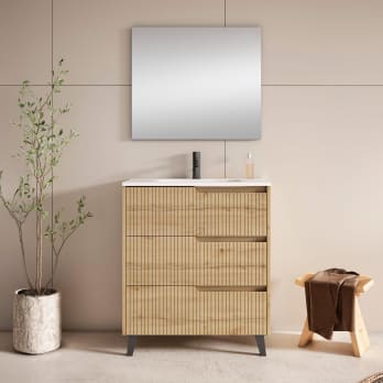 Conjunto mueble de baño Zenia Bruntec