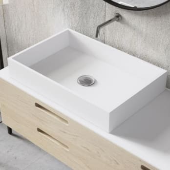 Lavabo sobre encimera Square Bruntec