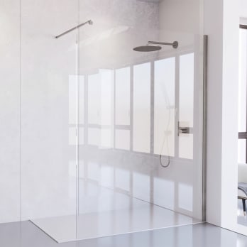 Mampara de ducha en Acero Inox Ara Bruntec