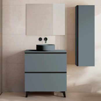 Mueble de baño con encimera de MDF Compatech Granada Visobath