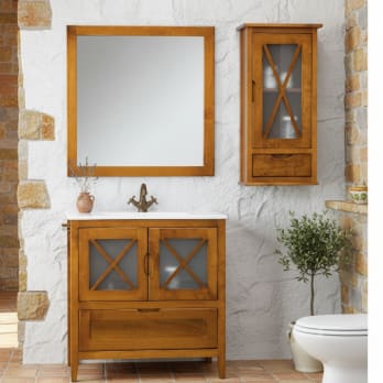Conjunto mueble de baño Kai Bruntec
