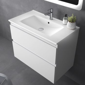 Conjunto mueble de baño fondo reducido 39 cm Carmen Ávila Dos