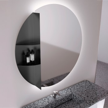 Espejo de baño con luz LED Nilo Bruntec