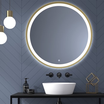 Espejo de baño con luz LED Seychelles Eurobath