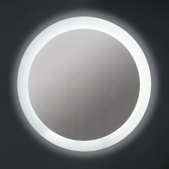 Espejo de baño con luz LED Moon Bruntec