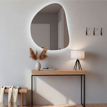 Espejo de baño con luz LED Stone Bruntec