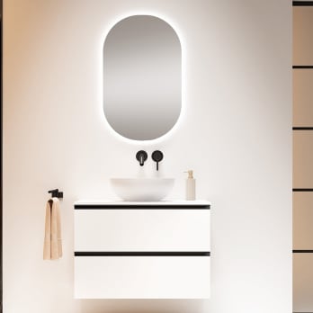 Mueble de baño con encimera DMF Compatech de Granada Visobath