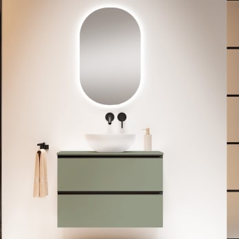 Mueble de baño con encimera DMF Compatech de Granada Visobath