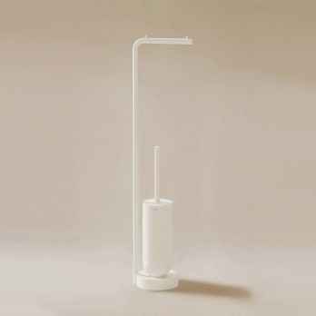 Escobillero portarrollos de pie Geyser Cosmic