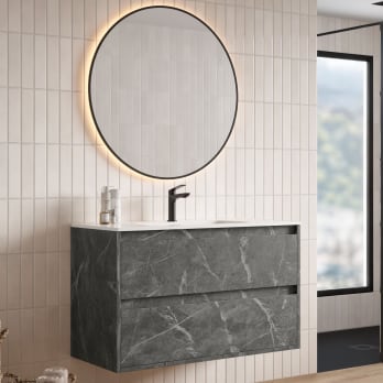 Conjunto completo de mueble de baño Artemisa Bruntec