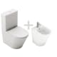 Pack inodoro compacto + bidé Venecia Fossil Natura detalle 4