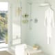 Toallero repisa de baño Square Duo Cosmic ambiente 2