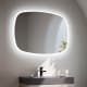 Espejo de baño con luz LED Selene de Bruntec principal 0
