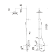 Columna de ducha Bless Imex croquis 20