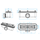 Platos de ducha de resina Neo Bruntec croquis 7