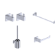 Conjunto de accesorios de baño Technic Medimex principal 0