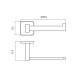 Conjunto de accesorios de baño Technic Medimex croquis 7