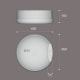 Lavabo sobre encimera Ara Art and Bath croquis 1