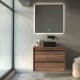 Mueble de baño con encimera de madera Candem Bruntec ambiente 5