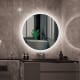 Espejo de baño con luz LED Lisboa Ledimex principal 1