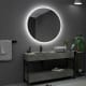 Espejo de baño con luz LED Oporto Ledimex ambiente 8