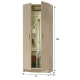 Armario multiusos de baño USE Bruntec croquis 8