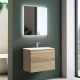 Conjunto mueble de baño fondo reducido 39 cm Roma Bruntec principal 2