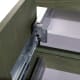 Conjunto de mueble de baño pequeño Nivo Bruntec 2 cajones suspendido detalle 10