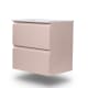 Conjunto de mueble de baño pequeño Nivo Bruntec 2 cajones suspendido principal 0