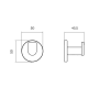 Conjunto de accesorios de baño Practic Medimex croquis 7