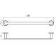 Conjunto de accesorios de baño Practic Medimex croquis 8