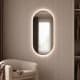 Espejo de baño con luz LED Delta Bruntec ambiente 9