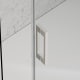 Mampara de ducha angular corredera Aria Bruntec detalle 12