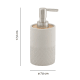 Conjunto de accesorios de baño Afrodite Gedy croquis 22