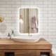 Espejo de baño con luz LED Drako Bruntec principal 2