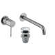 Pack grifo de lavabo empotrado Imex Génova + Válvula click-clack principal 4