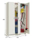 Armario multiusos de baño USE Bruntec croquis 6