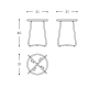 Taburete para baño Architect Cosmic croquis 4