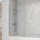Mampara de bañera Aura Bruntec principal 1